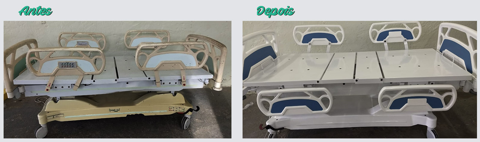 manutenção de camas hospitalares